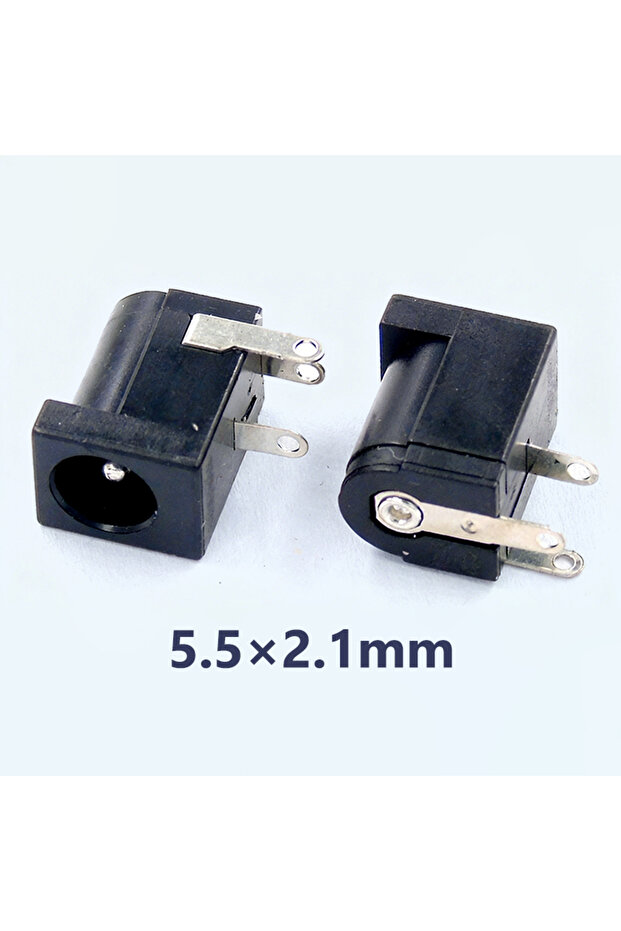 10PCS 5.5-2.1mm 10/20PCS Hot Sale DC Power Jack Socket Connector 5.5x2.5mm 5.5x2.1mm 5.5/4.8/ 4.0x1.