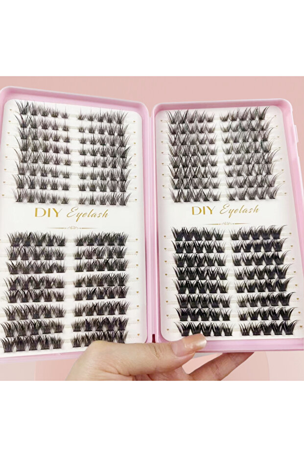 320 Pcs Little Devil False Eyelashes, Thick Naturally Elongated, Perfect for Daily Outings&Festiv...