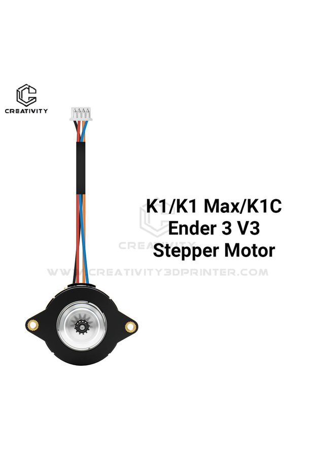 K1-K1C-K1MAX Motor K1C Stepper Motor For K1/ K1Max/Ender 3 V3 Extruder 1.8 Degree Press 12 Tooth Gea
