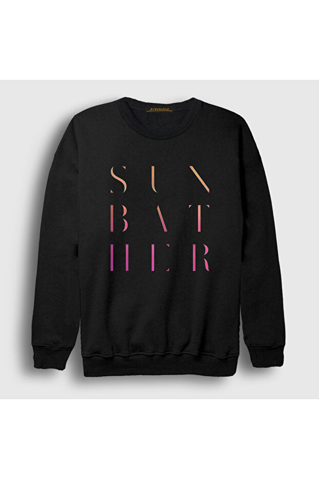 سويت شيرت أسود للجنسين من Sunbather Deafheaven 579661tt