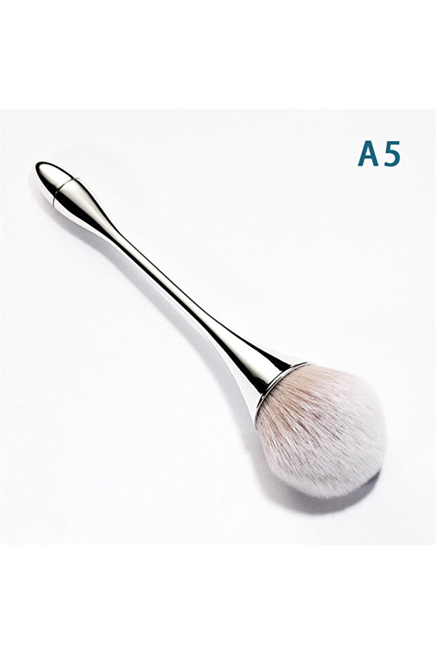 A5 7 Style Nail Cleaning Dust Brush For Manicure Beauty Long Handle Brush Blush Powder Gel Nail Acce