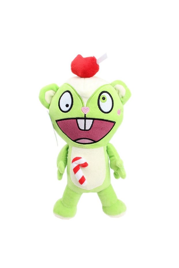 20cm-30cm 28cm candy 25CM HTF Happy Tree Friends Anime Happy Tree Friends Soldier Fliqpy Plush Toys