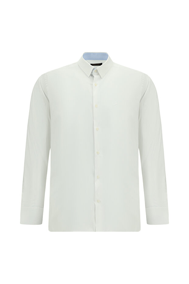 Long Sleeve Slim Fit Slim Fit Classic Cotton Shirt