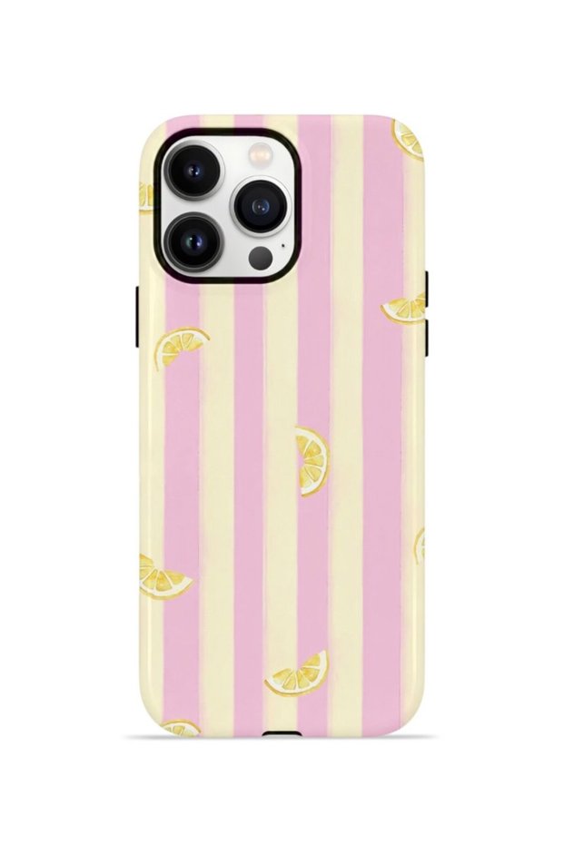 iPhone 13 Pro Vorian Double Layer Case Pink Lemon Parade