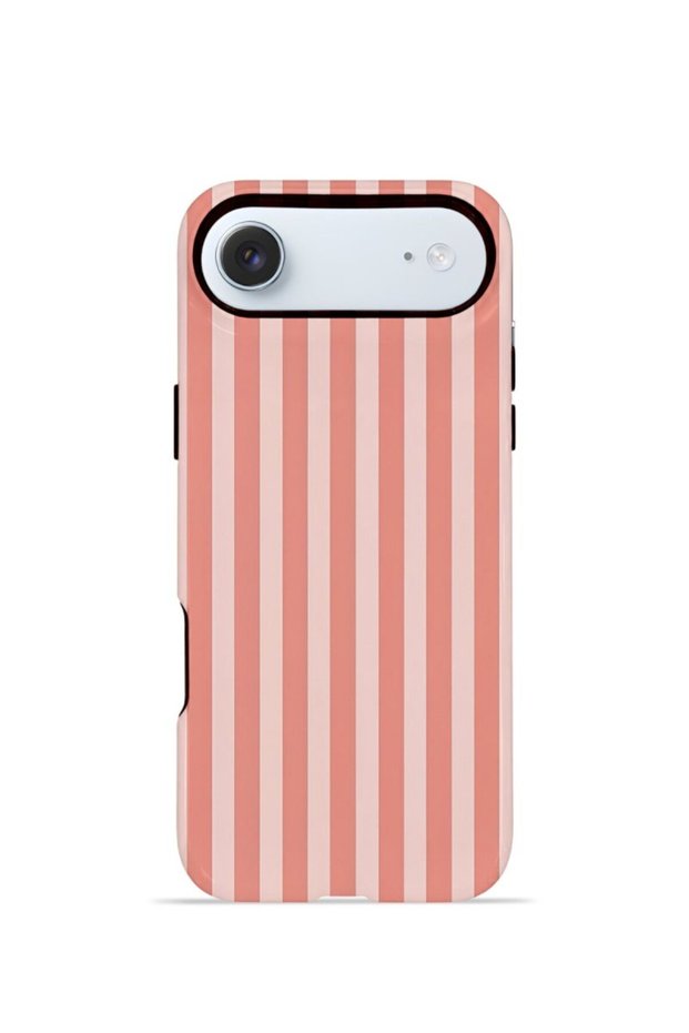 iPhone 17 Air Vorian Dual Layer Case Coral Riviera Stripe