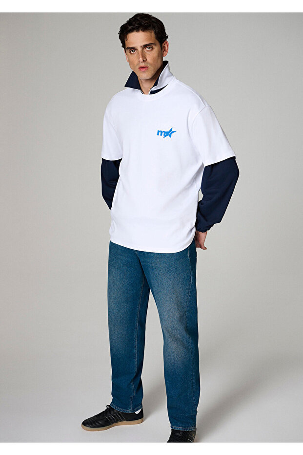 Printed White T-Shirt