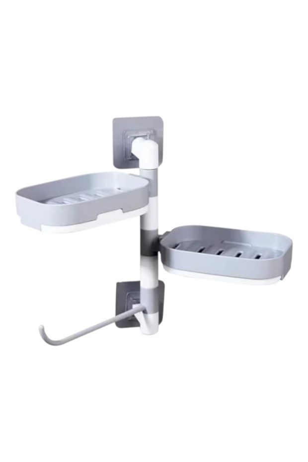 Rotating box-type bathroom holder