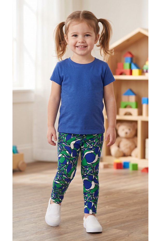 Cotton Flexible Baby and Children's Tights - 1 Year - 6 Years