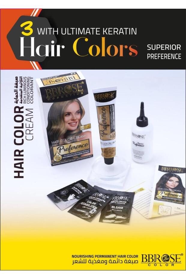 Hair Color Cream Light Brown 5 100ml