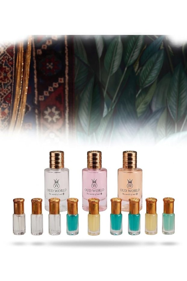 Combo Set-20 Combo Pack – Lavender, Strawberry & Green Notes with Floral Heart & Powdery Amber Woody Base – Premium Perfume Trio for Men & Women