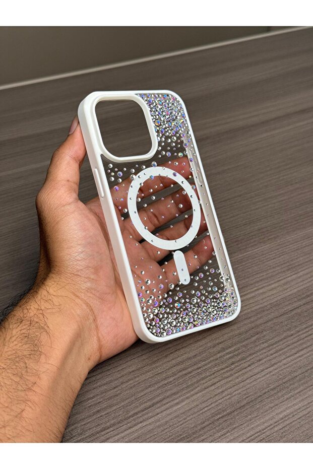 Luxury Crystal Diamond MagSafe Case for iPhone 14 Pro Max – Premium Bling Glitter Back Cover