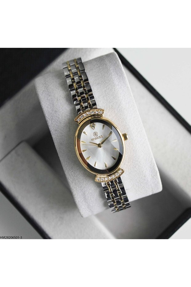 Hm28206S01-3 Women Wrist Watch with Steel Cord