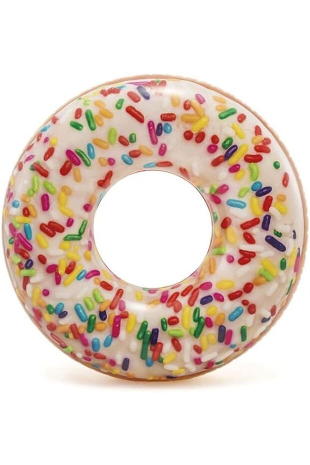 Sprinkle Donut Inflatable Pool Float – 114 CM