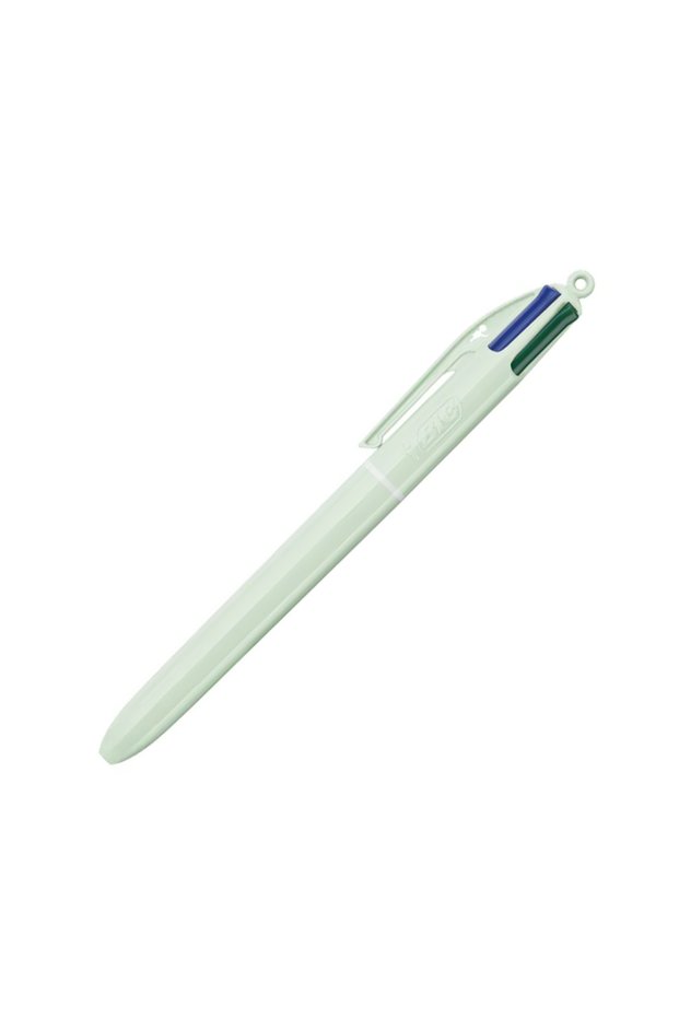4 Colors Mineral Tones Pastel Water Green Body 4-Color Ballpoint Pen