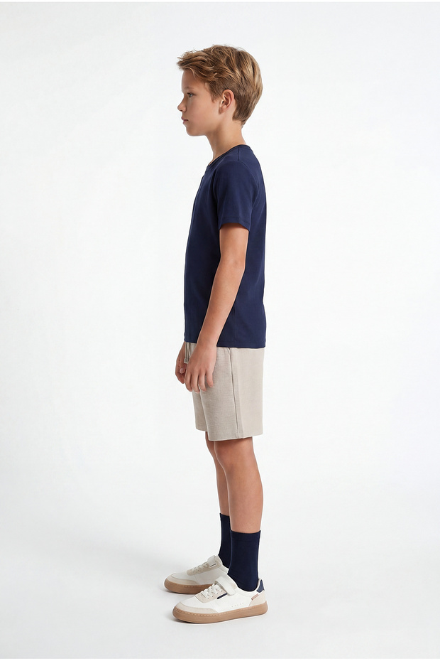 Αγορίστικο μπλουζάκι Basic Slim - 5