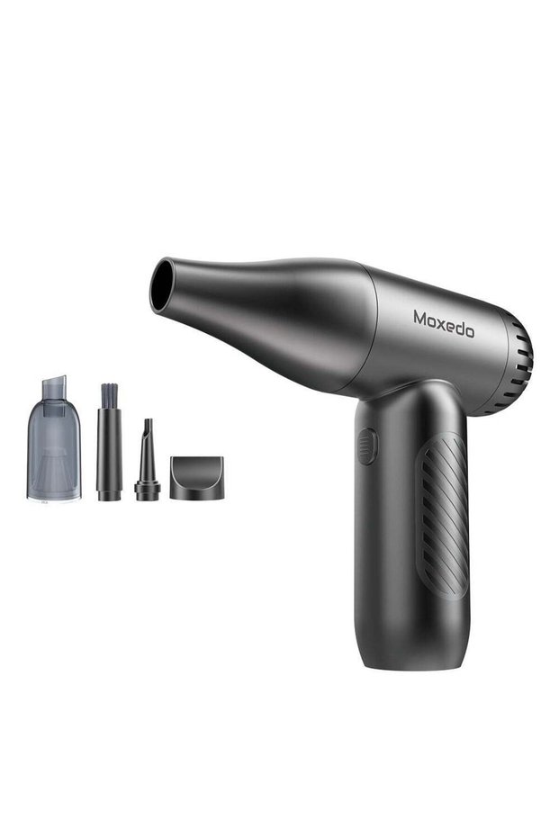 2 in 1 Turbo Air Duster and Vacuum Cleaner 8000PA 130000RPM 4 Speed Cordless Blower Cleaning Tool