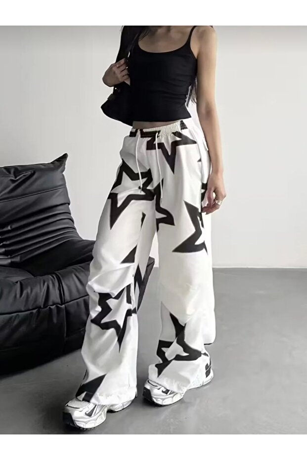 Starry White Seasonal Sweatpants