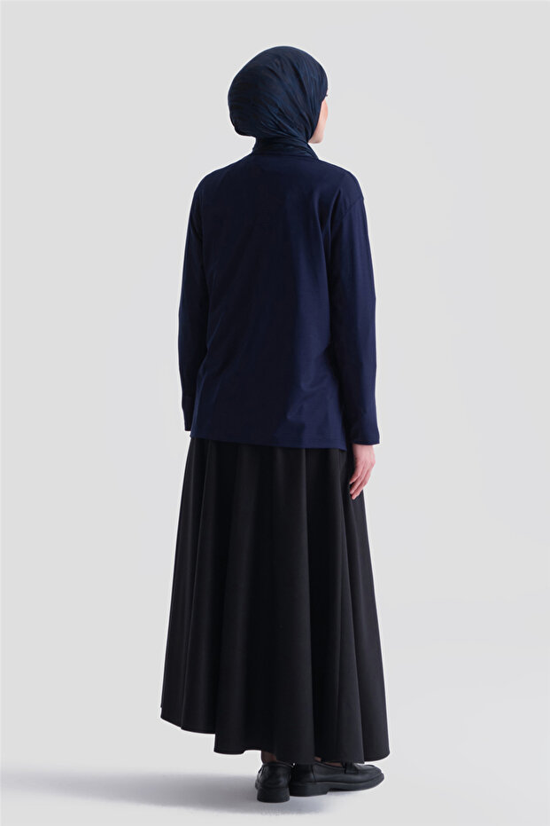 Combed Navy Blue - 5