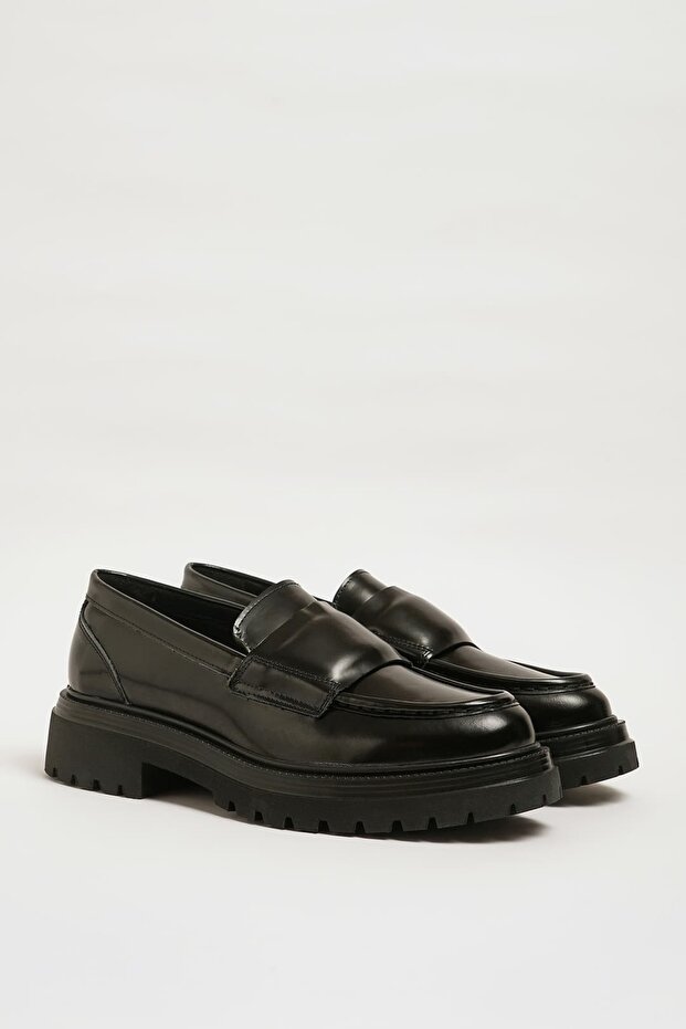 Kafka Model Genuine Leather Eva Sole Casual Shoes