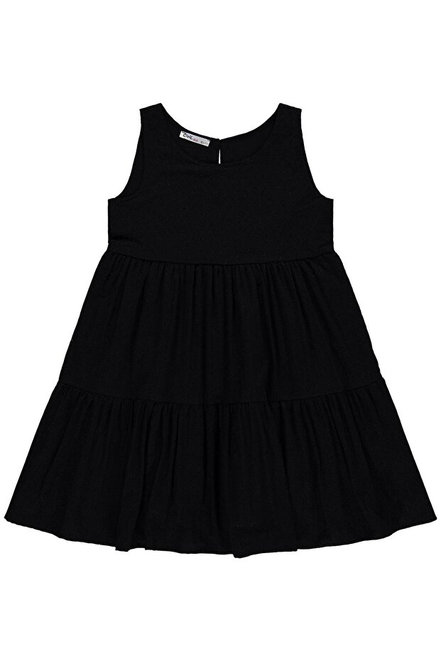 Brode 10-13 Years Old Dress - Black