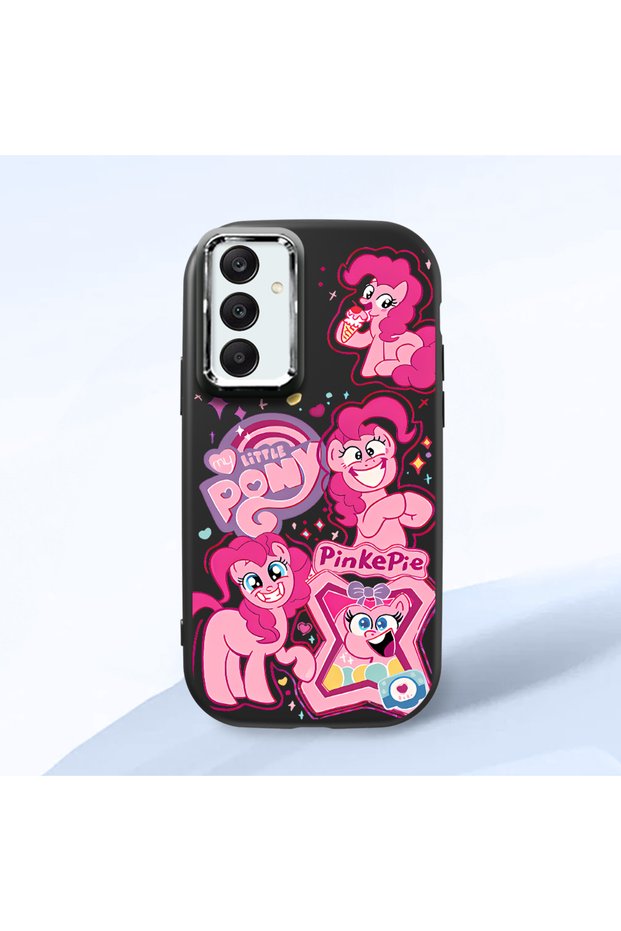 Samsung Galaxy A25 Compatible Black Silicone Case with Shock-Absorbing Camera Protections