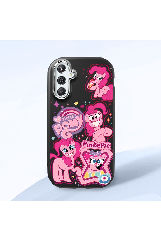 Samsung Galaxy M34 Compatible Black Silicone Case with Shock-Absorbing Camera Protections