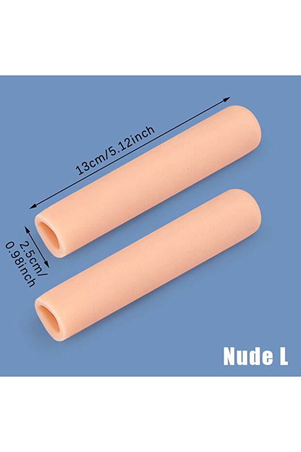 1pc 1Pcs Gel Toe Separator Finger Protector Silicone Toe Cushion Tubes Sleeves For Bunion Corns Blis