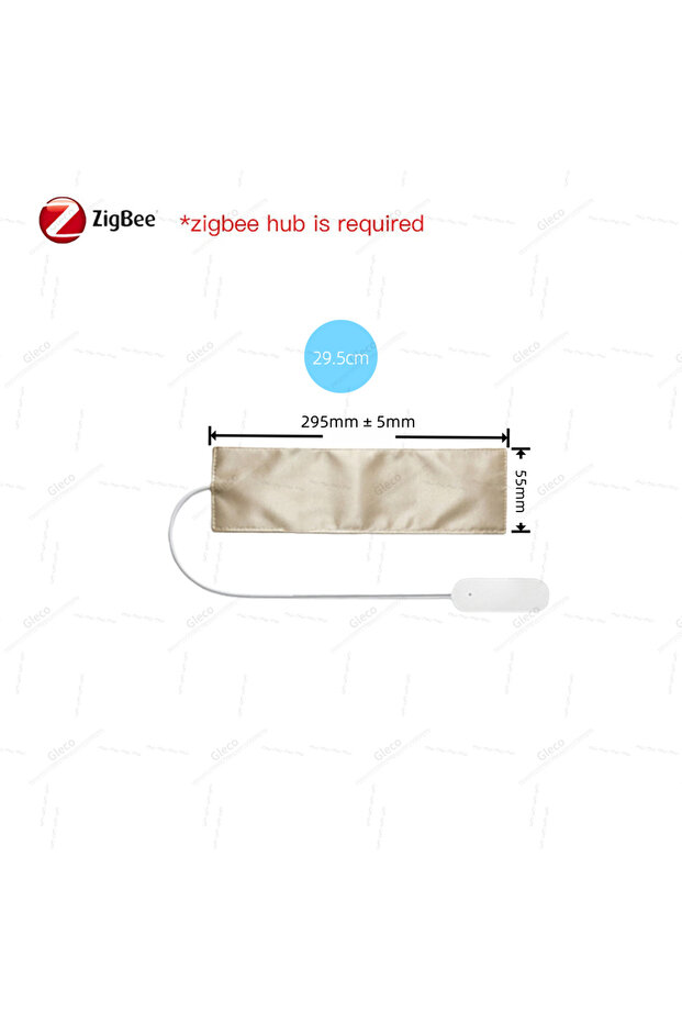 Zigbee Short (295mm) Zigbee Pressure Sensor Tuya Smart Life Gravity Detection Occupancy Detector Bat