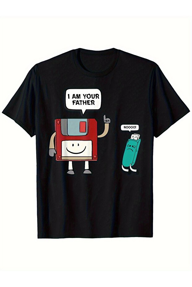 Men's Computer Engineer Graphic T-shirt - 1