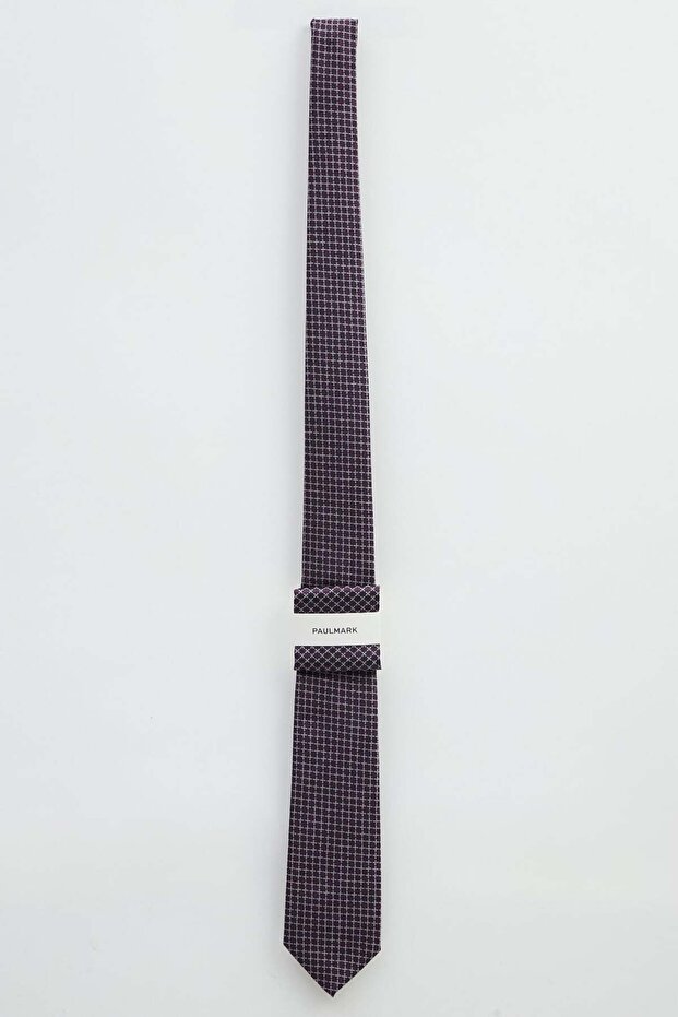 Men's Patterned Tie-Tie Set - 1