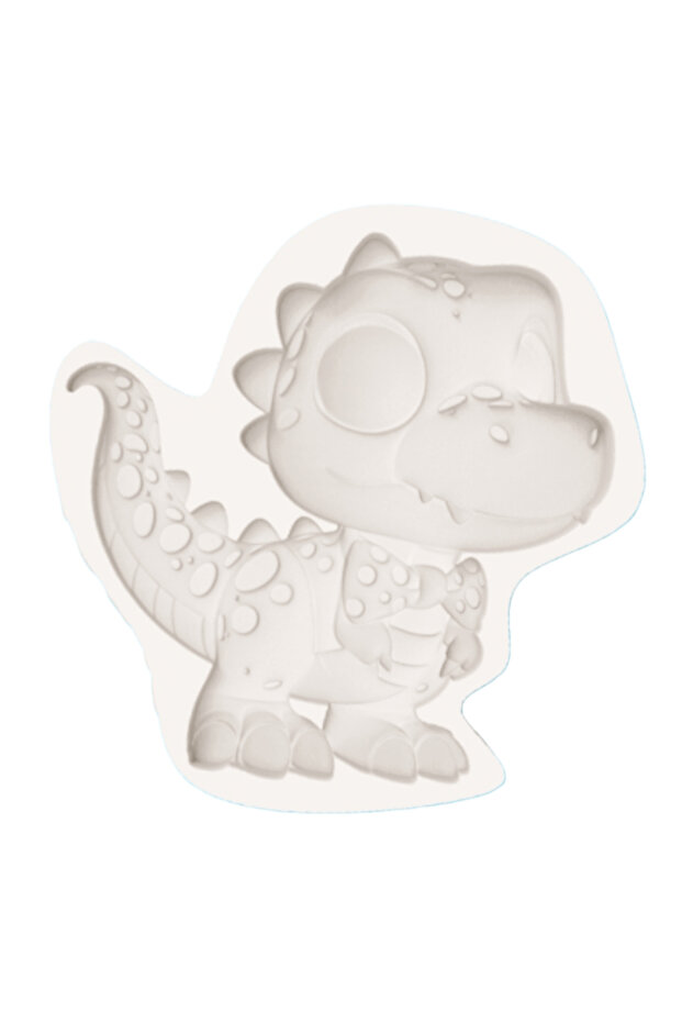 1 Piece Polka Dot Bow Tie Little Dinosaur Mold Exquisite Decorative Fondant Chocolate DIY Silicone M