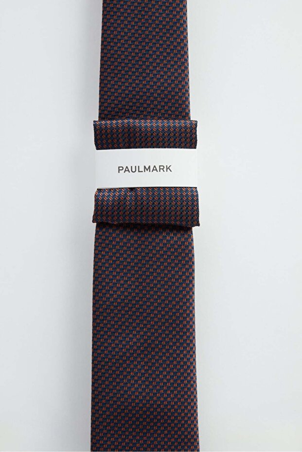 Men's Micro Patterned Tie - 2
