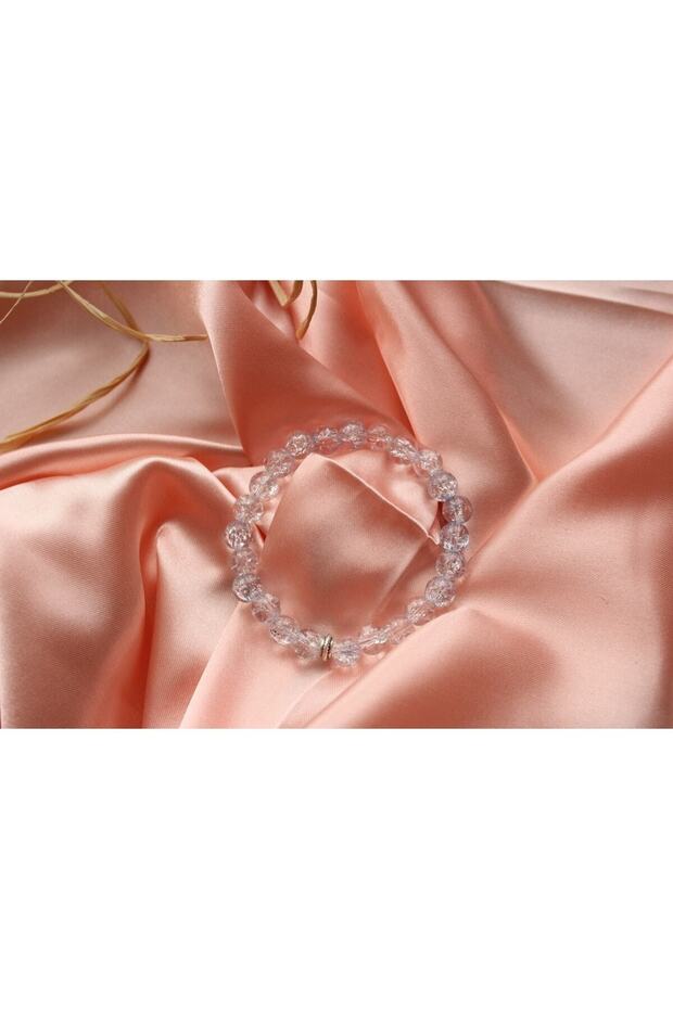 White Necef Natural Stone Bracelet