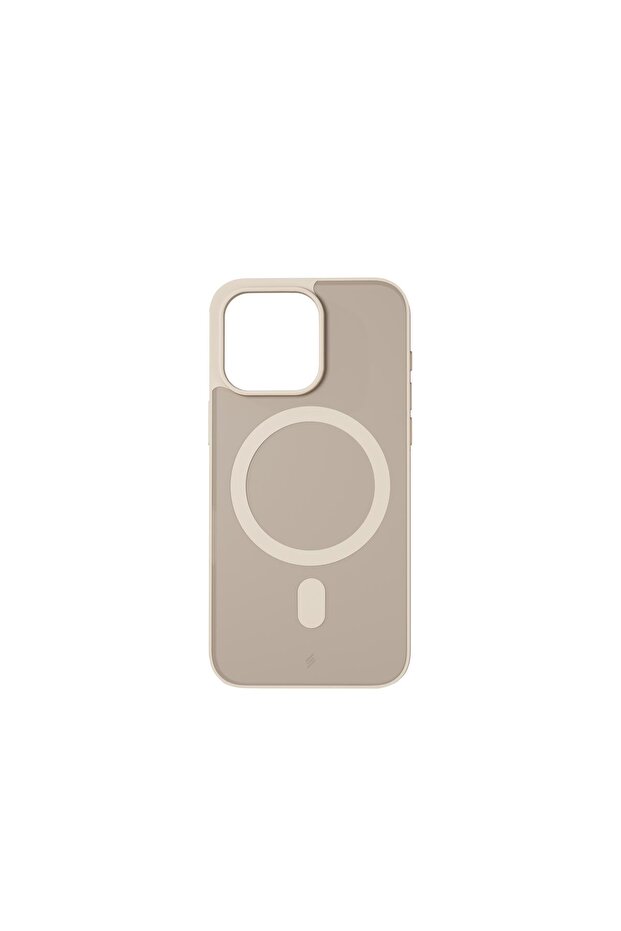 Magnetic Frosted Case For Iphone 16 Pro Taupe