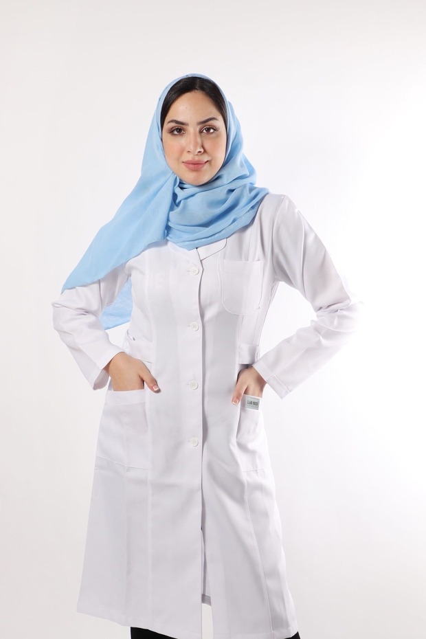 لابكوت طبي متوسط الطول | 40 انش 306 ®LAB MED