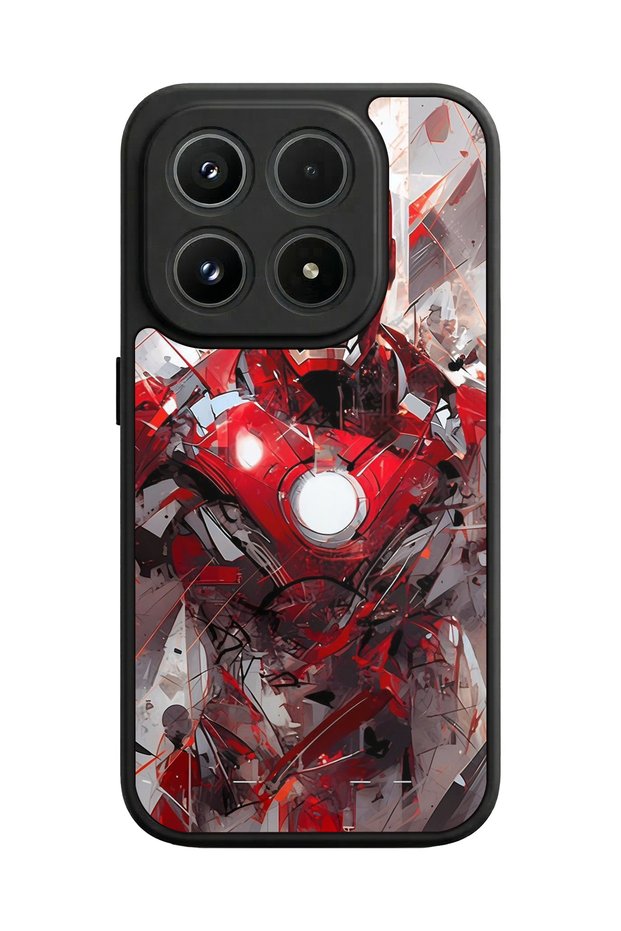 Xlaomi Mi 17 5g Compatible Glossy Premium Case with Iron Man Design
