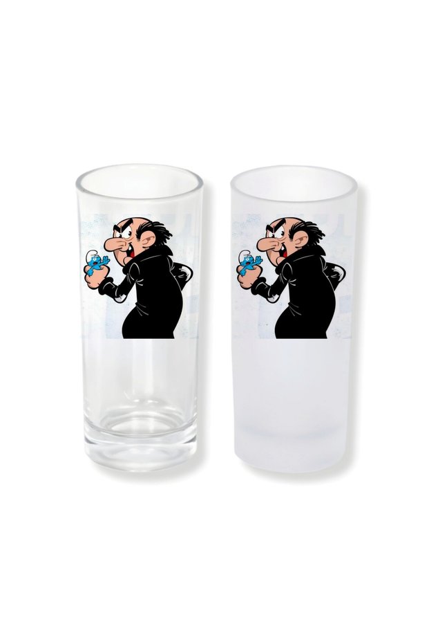 Smurfs Ice/Cold-Free Option Raki Glass – 1 Stylish Presentation Glass 0119