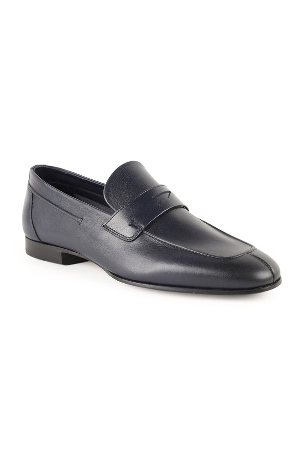 Men's Loafer Shoes Genuine Buffalo Leather Leather Sole Classic Daily Office Shoes L5608