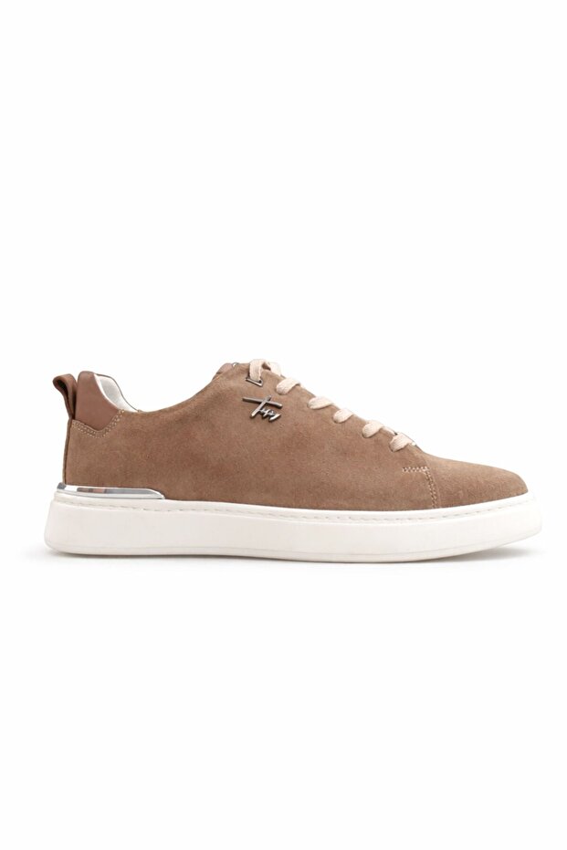 Genuine Leather Men's Suede Lace-Up Sneaker Shoes Cedric