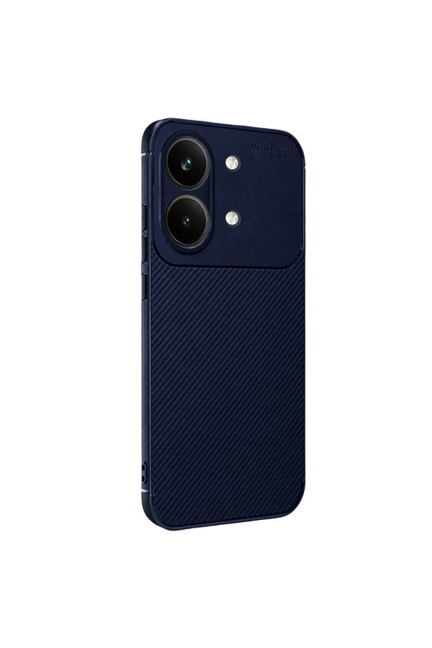 Xiaomi Poco X8 Pro Max Auto Focus Carbon Cover - Navy Blue