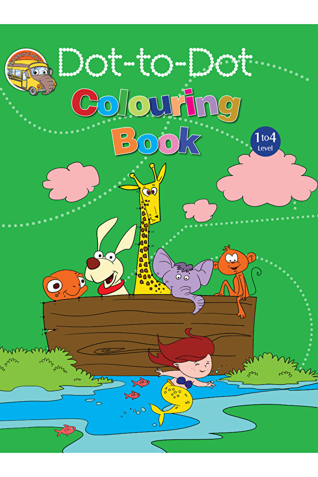 Om Jumbo Dot To Dot Colouring Book