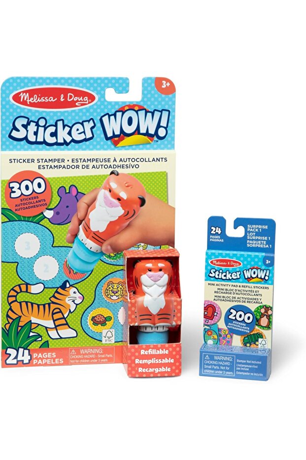 Sticker Wow Tiger Bundle