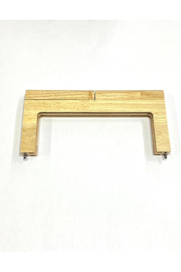 Wooden Bag Holder with Magnet, Flat Corner / 25 cm