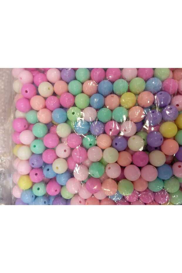500 Grams of Colorful Acrylic Beads
