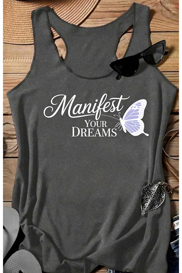 Manifest Printed Swimmer Athlete Women's Tshirt
