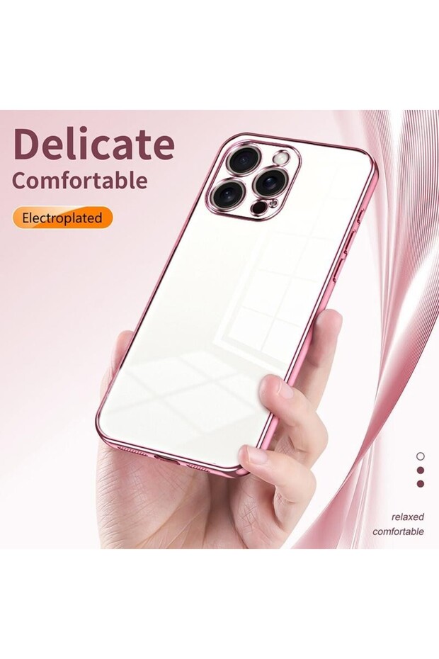 Electroplating Θήκη Σιλικόνης Silver (Apple iPhone 16 Pro Max) - 5