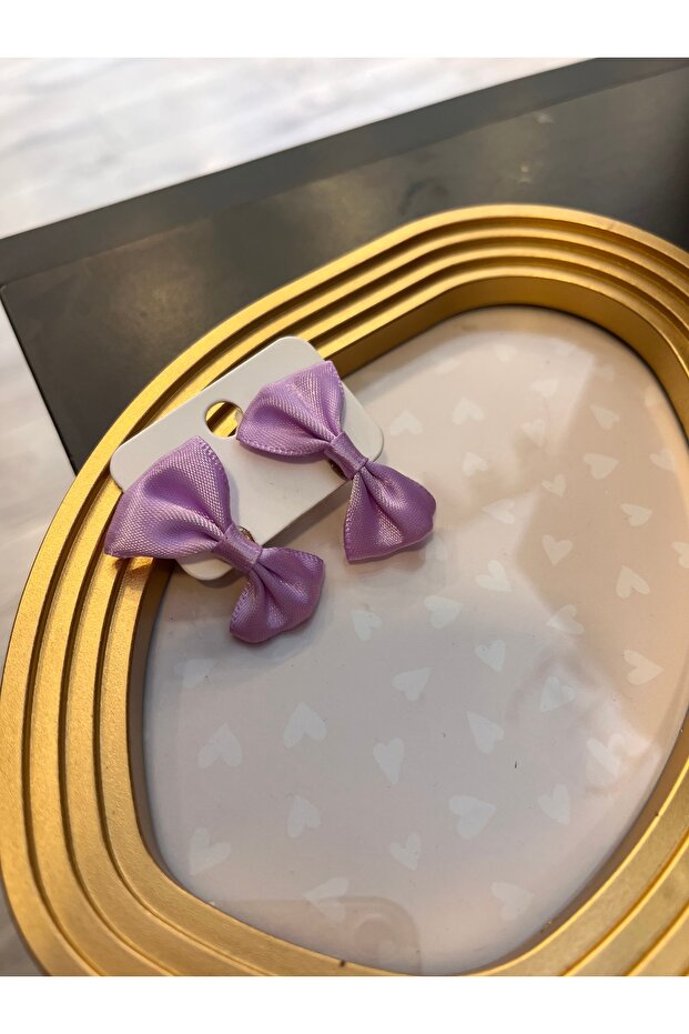 Bow Satin Mini Earrings