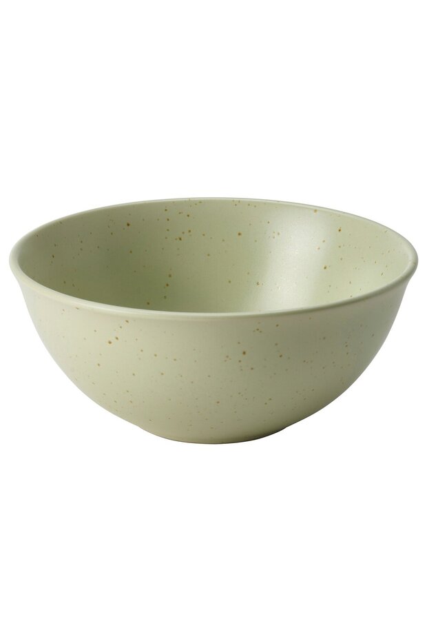 MOSSMAL Bowl, dot pattern/light green, 17 cm