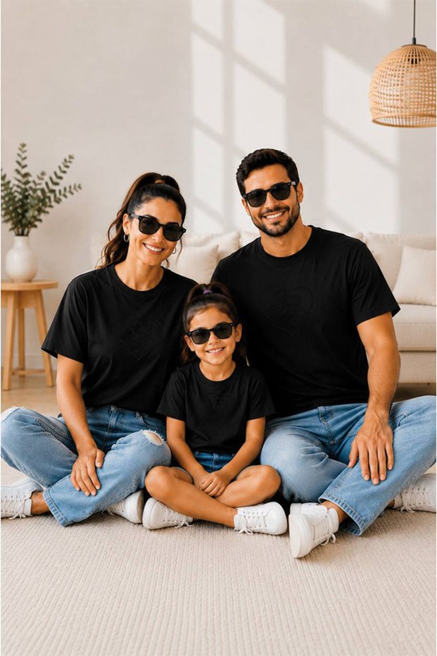 Family Combination 100% Cotton Sold Individually Oversize T-Shirt T-Shirt
