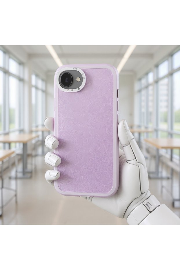 Case Compatible with iPhone 17E Mobile Phone Stone Design Door Cover